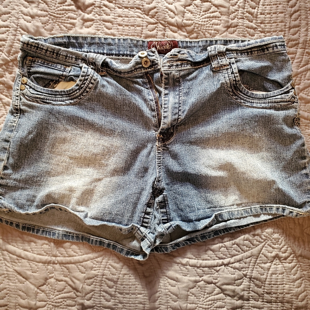 Angels jean shorts